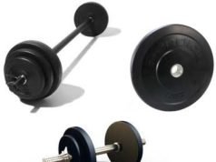 Barbells, Weight Plates and Dumbbells Strength training equipment - barbell, dumbbell, weight plates
