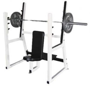 Shoulder press bench for strength training