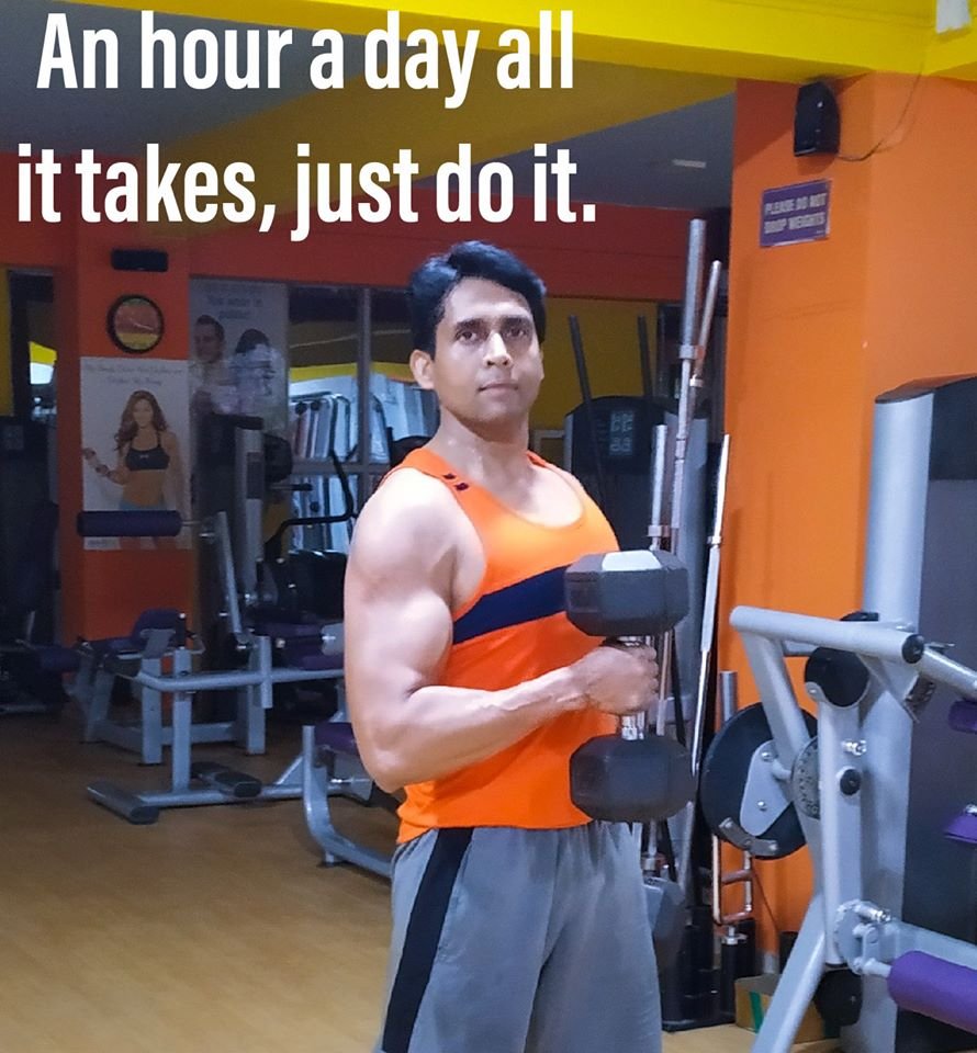 Get fit it takes one hour a day